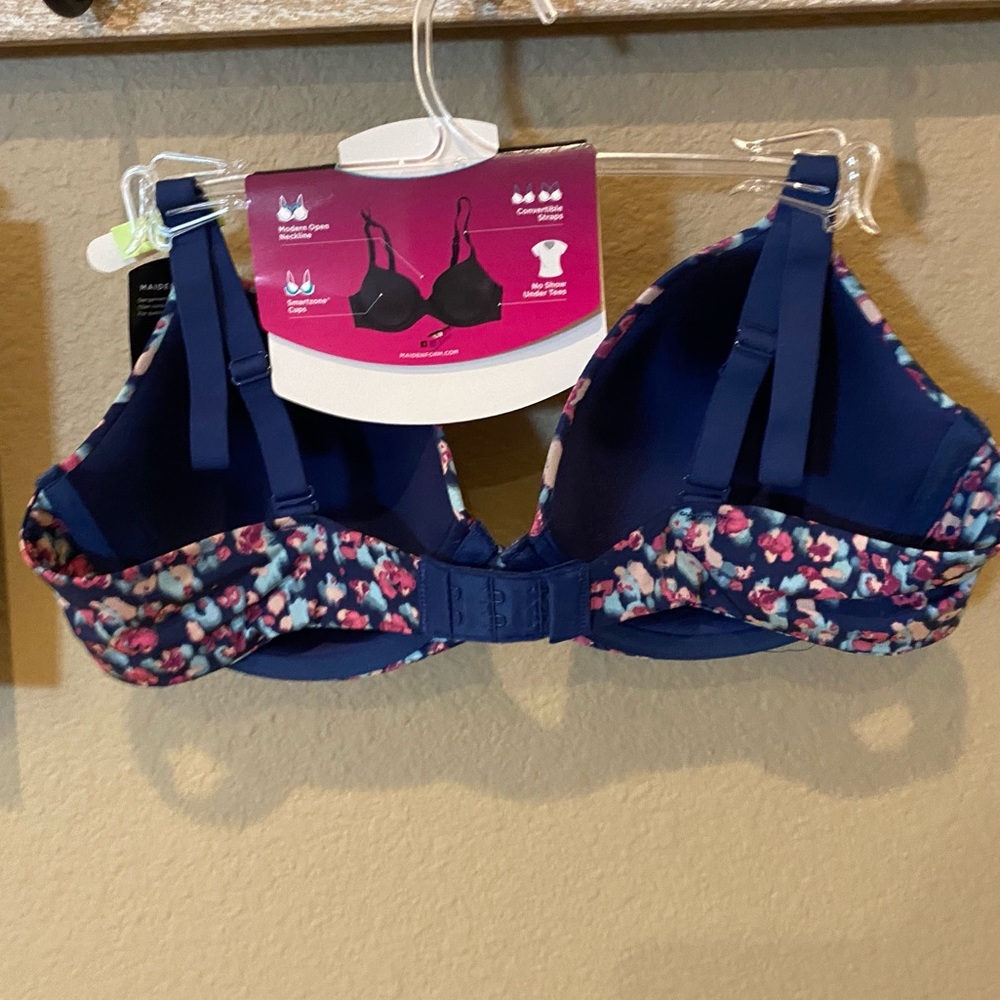 SALE NWT Fabulous Fit T-Shirt Bra in Navy Leopard - Picture 6 of 11